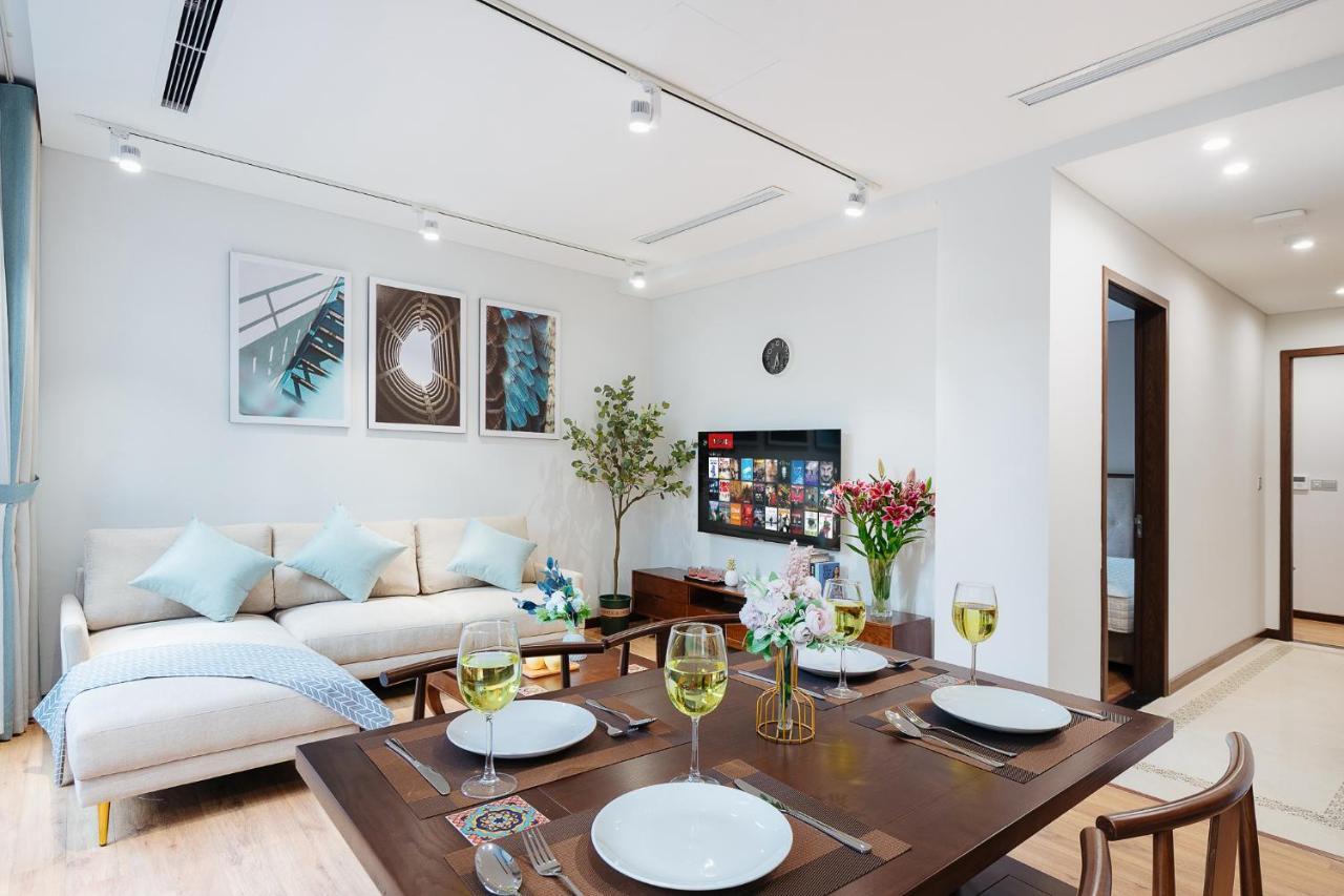 Margaery Boutique Apartment & Skyon9 Rooftop Bar Hanoi Bagian luar foto