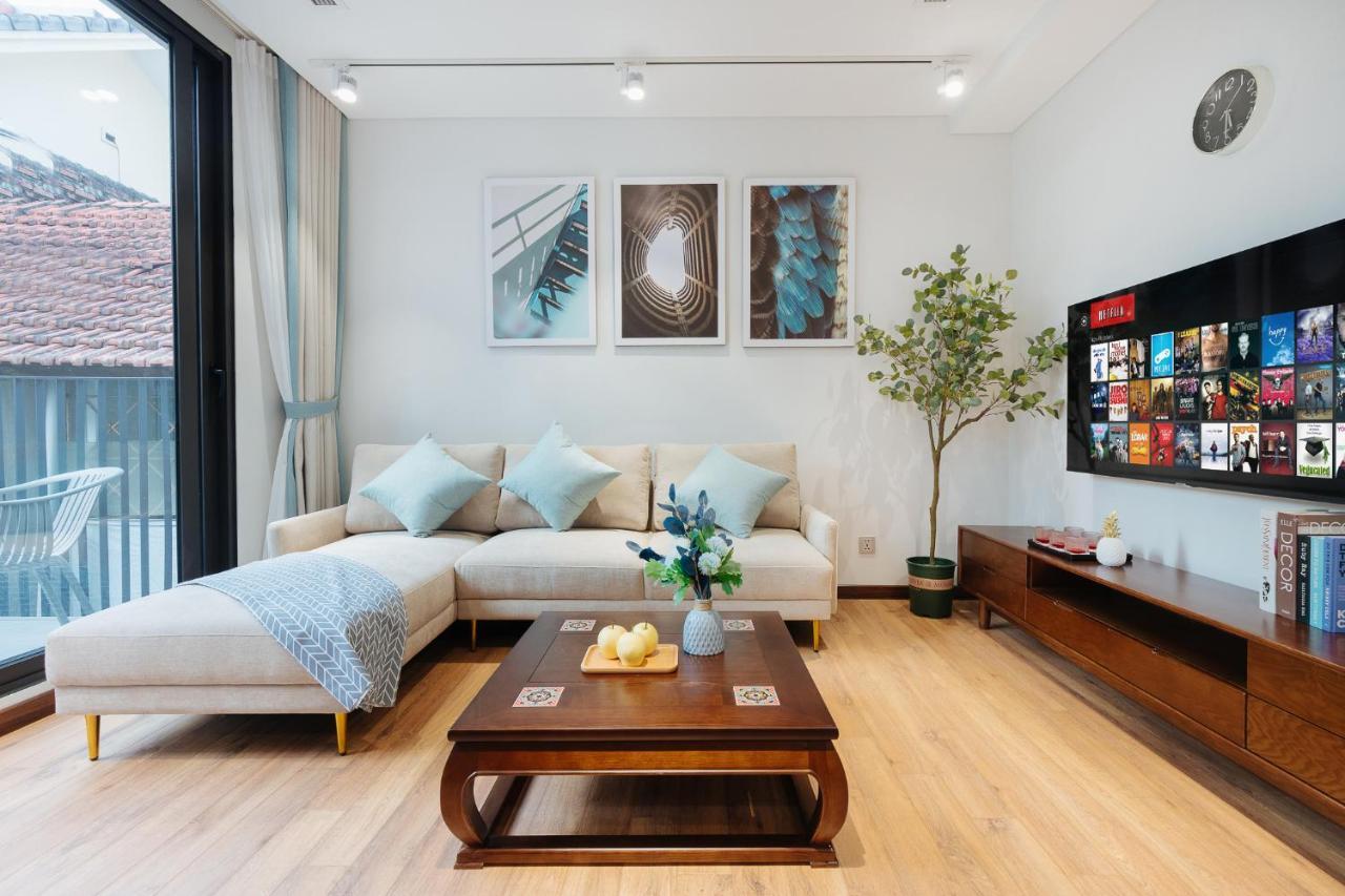 Margaery Boutique Apartment & Skyon9 Rooftop Bar Hanoi Bagian luar foto