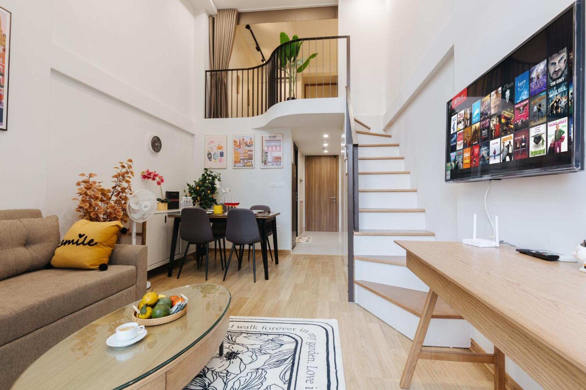 Margaery Boutique Apartment & Skyon9 Rooftop Bar Hanoi Bagian luar foto